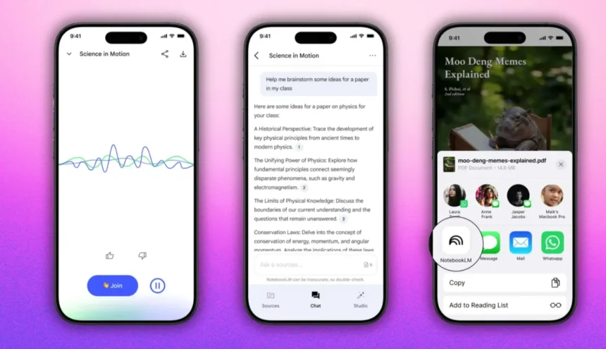 NotebookLM від Google отримує власний додаток для Android