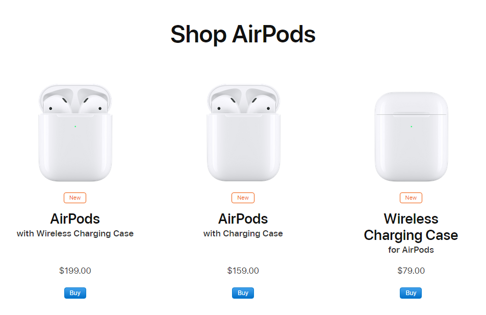 shop airpods