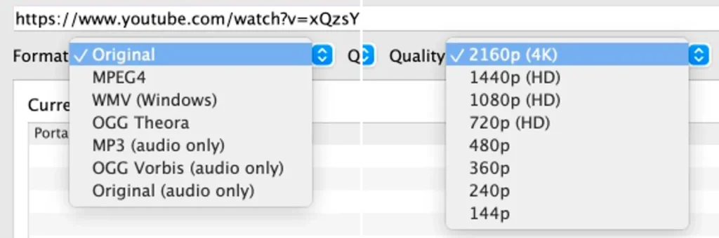 formats