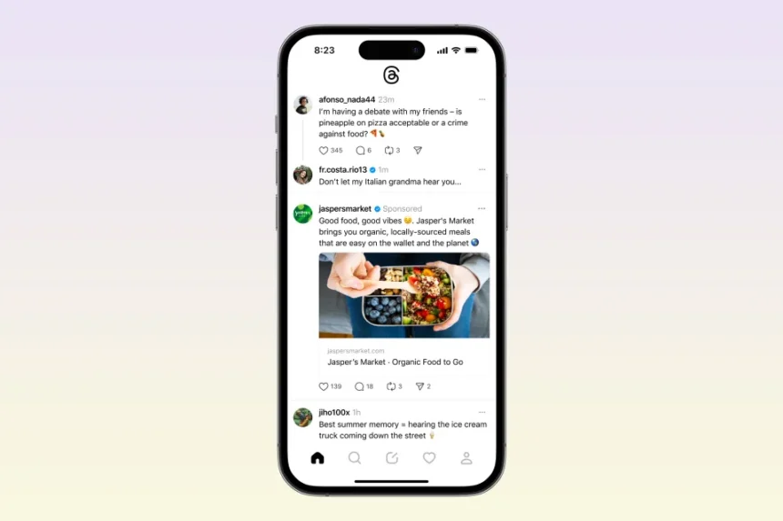 Meta розширює рекламу для користувачів Threads у понад 30 країнах
