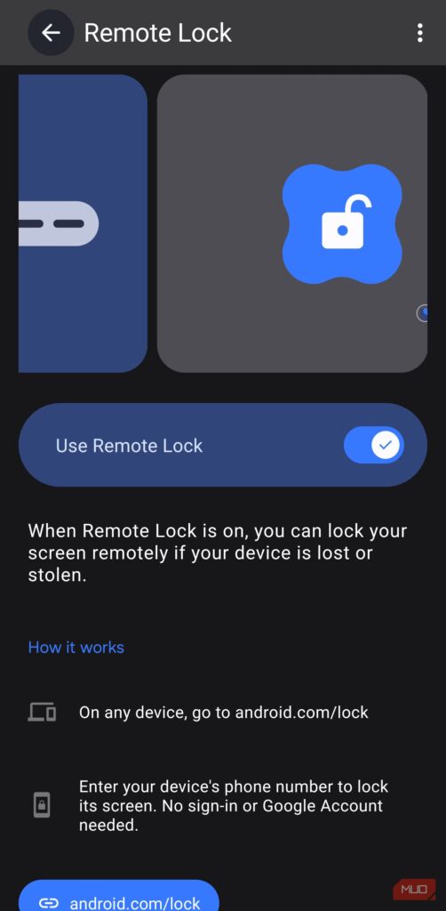 4 функції Android, які Google додала непомітно 35 remote lock feature for lost phone