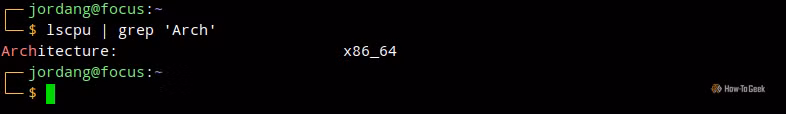 Чи працюватиме Linux на вашому старому ПК? Перевірте процесор 36 a linux terminal showing a cpu architecture with the lscpu command piped into a grep search