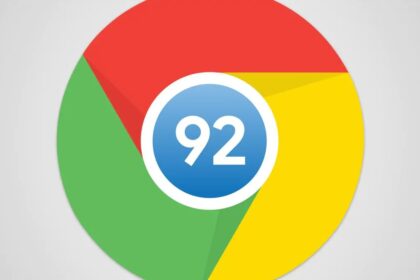 Google Chrome 92 Header