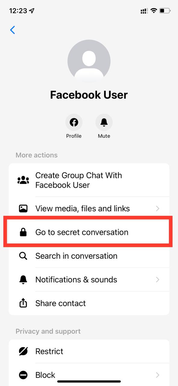 Як увімкнути наскрізне шифрування у Facebook Messenger