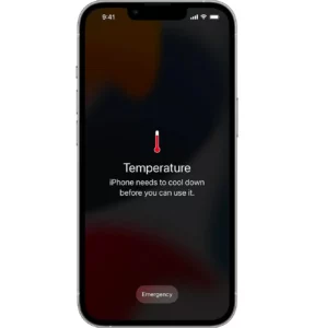 Попередження про високу температуру iPhone