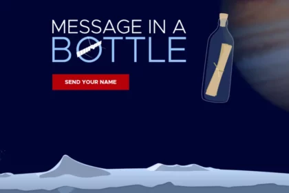 Sign On Message in a Bottle NASA s Europa Clipper 2