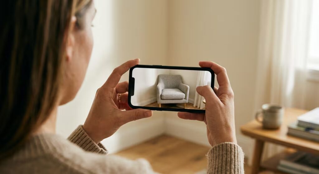 dopovnena realnist ar smartfon