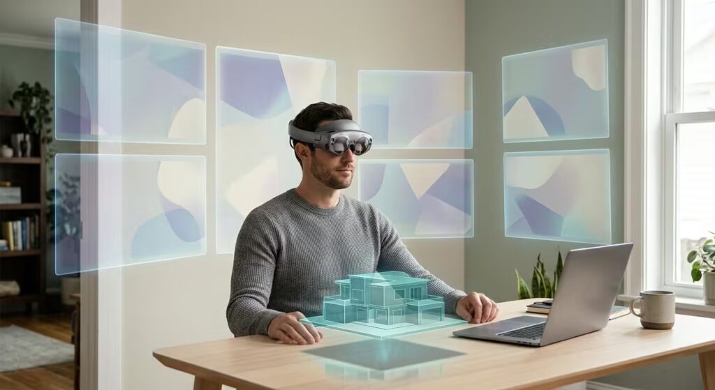 zmishana realnist mr virtualni ekrany