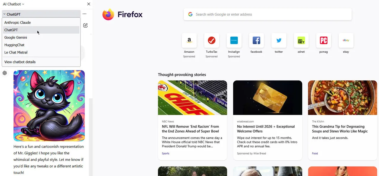 firefox ai access chatgpt