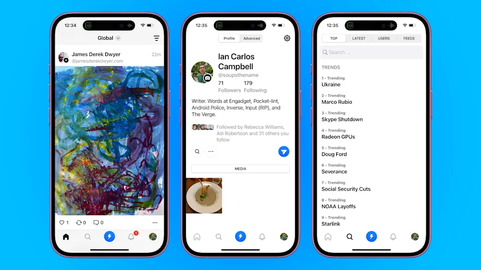 Flashes, альтернатива Instagram на основі Bluesky, тепер доступна для iPhone 34 Додаток Flashes від Bluesky