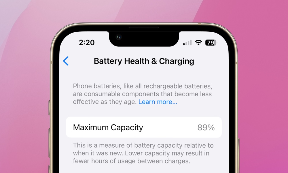 battery health