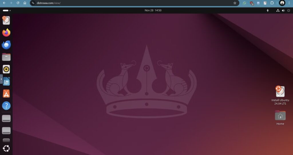 ubuntu on distrosea