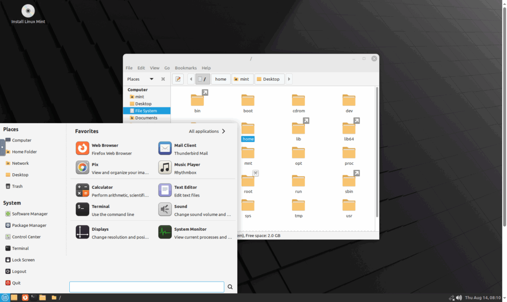 linux mint 21 3 mate distrosea 08 14 2025 11 31 am