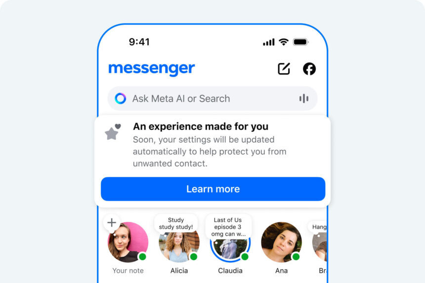 Meta запроваджує підліткові акаунти для Facebook і Messenger по всьому світу