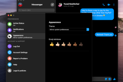 Meta закриває настільні додатки Messenger для Mac та Windows