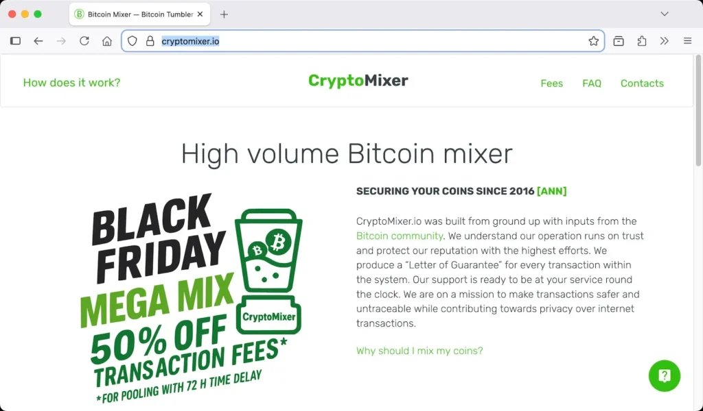 cryptomixer website