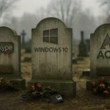 Від Windows 10 до AOL dial-up: Технології, що зникли у 2025 році
