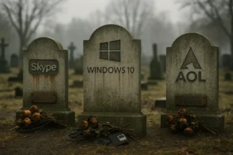 Від Windows 10 до AOL dial-up: Технології, що зникли у 2025 році
