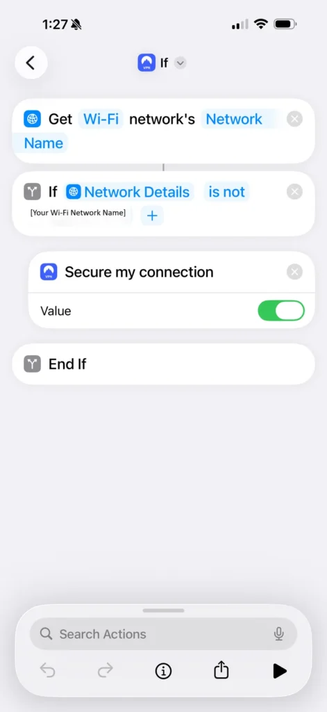 how to auto connect vpn public wifi ios edit