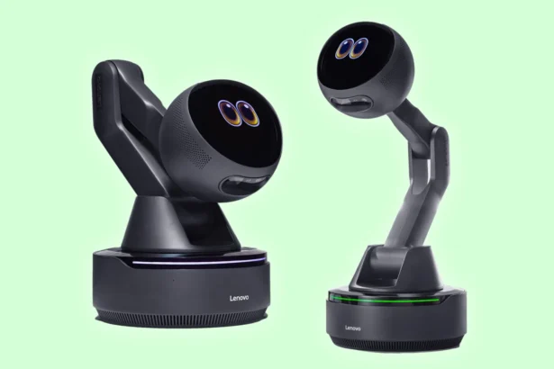 Lenovo представила концепти настільних AI-асистентів — у тому числі роботизовану руку з «очима цуценяти»