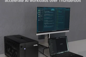 Pluggable TBT5-AI — перший зовнішній GPU-корпус для запуску ШІ-моделей на ноутбуках