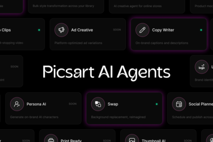 Picsart запускає маркетплейс ШІ-агентів для контент-мейкерів