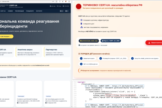 Хакери видавали себе за CERT-UA, щоб розповсюджувати троян AGEWHEEZE