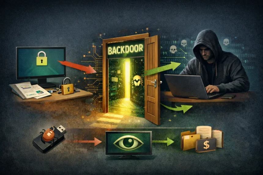 Бекдор: прихований хід, який ви не бачите — але він бачить вас