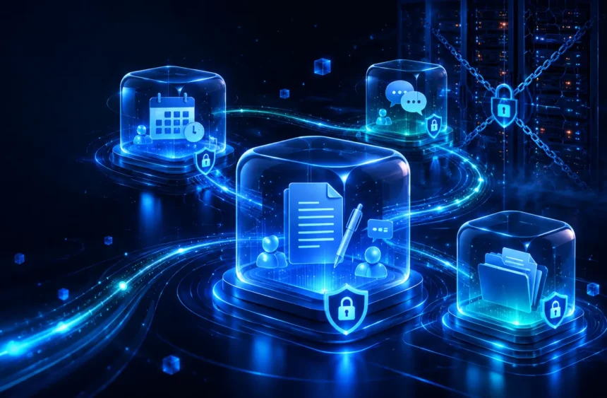 Encrypted Spaces: відкрита основа для застосунків зі справжнім наскрізним шифруванням 33 Encrypted Spaces: відкрита основа для застосунків зі справжнім наскрізним шифруванням
