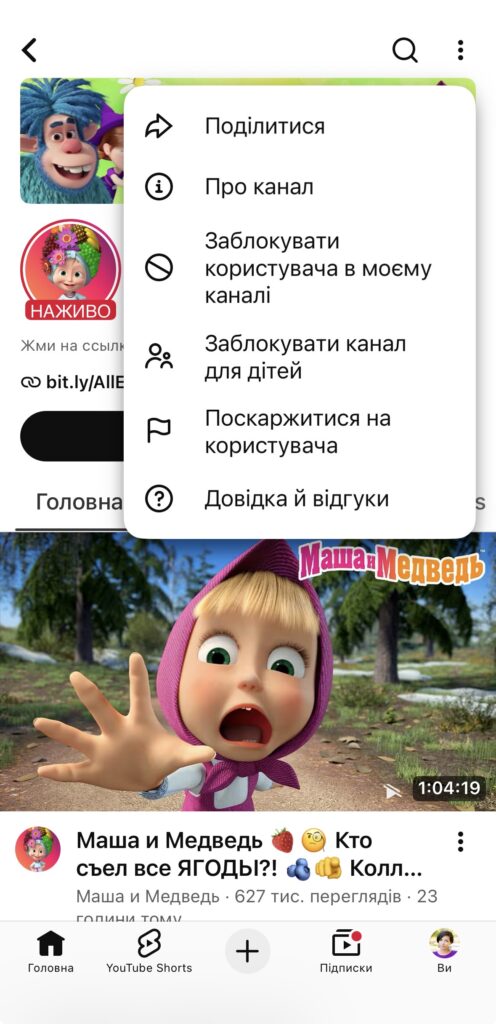 Як заблокувати окреме відео чи цілий канал на YouTube для дитини 35 img 8390
